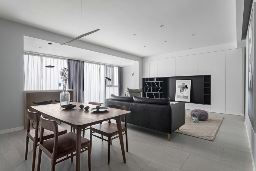 186平軟裝現(xiàn)代極簡風(fēng)格裝修效果圖 186平軟裝現(xiàn)代極簡風(fēng)格裝修效果圖