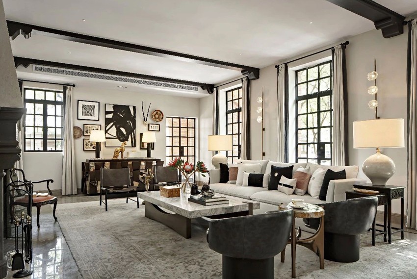 950㎡新中式風(fēng)格別墅室內(nèi)設(shè)計實景效果圖 950㎡新中式風(fēng)格別墅室內(nèi)設(shè)計實景效果圖