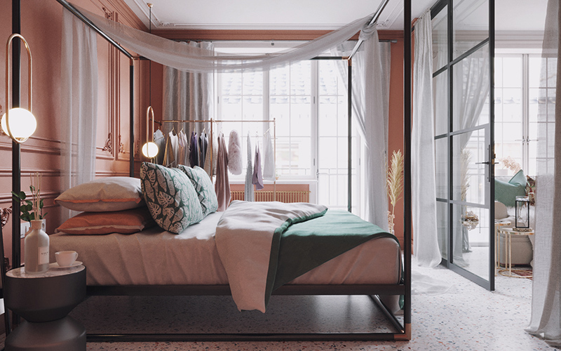 大連裝修公司窗簾的軟裝怎樣搭配？