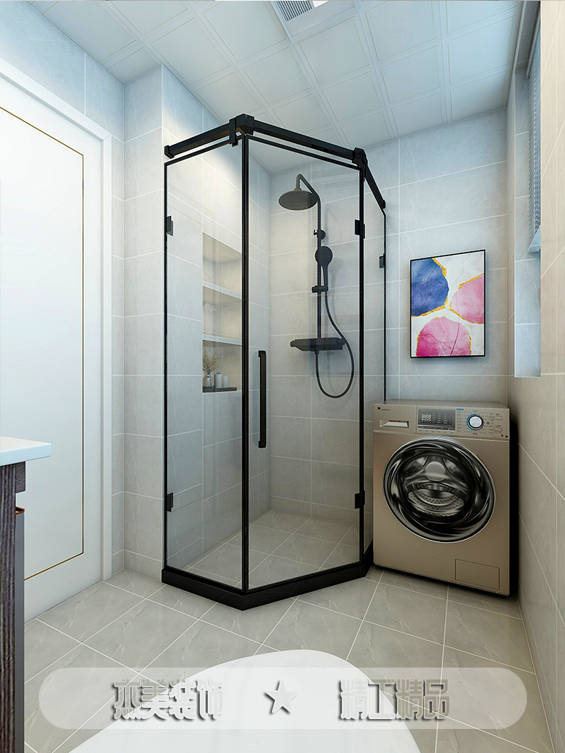 大連沙河口區(qū)億達(dá)河口灣家裝經(jīng)典案例