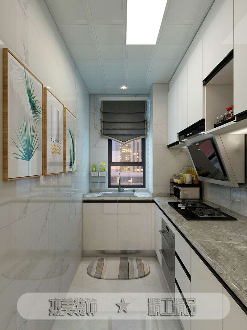 大連沙河口區(qū)億達(dá)河口灣家裝經(jīng)典案例